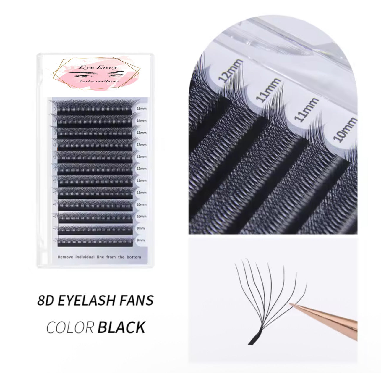 Lash Clusters 8mm-15mm